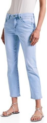 Street One - A379170 - Jeans - Ultra Bleach Wash - Slim Fit, Middelhoge Taille, Katoenmix met Stretch
