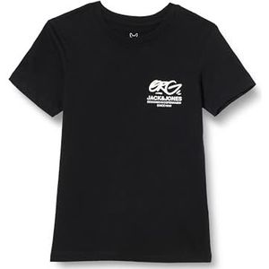 JACK&JONES JUNIOR JORARUBA Tee SS Crew Neck 2 FST JNR, zwart, 128 cm