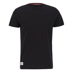 Alpha Industries Dragon EMB T voor heren Black/Black M