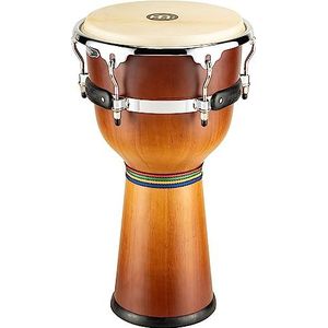 Meinl Percussion DJW3GAB-M Wood Djembe, Floatune Series, 30,48 cm (12 inch) diameter, goud amber sunburst