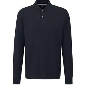 bugatti heren polo 1:1 mouw, blauw, 4XL