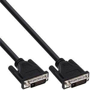 InLine 17775A DVI-D kabel, digitale 24+1 stekker/stekker, dual link, 5 m
