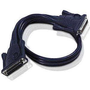 ATEN Daisy Chain Cable, 15m toetsenbord-video-muis (kvm) kabel Zwart