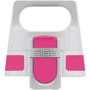 SIGG WMB One Top Berry sluiting (eenheidsmaat), reserveonderdeel drinkfles, met één hand bedienbare en lekvrije sluiting