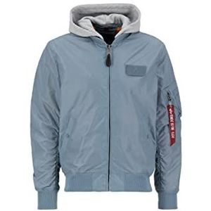 Alpha Industries MA-1 TT capuchon bomberjack voor heren Greyblue