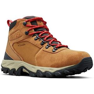 Columbia Newton Ridge Plus II Suede waterdichte waterdichte wandelschoen voor heren, eland, bergreed, 50 EU