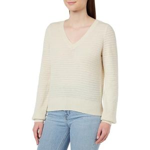 VERO MODA VMPARKER LS V-hals pullover GA Boo, Birch/Detail:w. Melange, S
