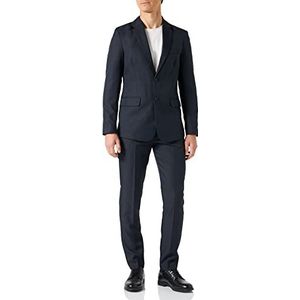 ONLY & SONS Men's ONSEVE Slim 0052 Suit Blazer, Dark Navy, 50, navy, 50