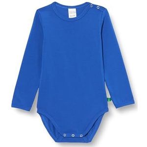 Fred's World by Green Cotton Unisex Alfa L/S Body Base Layer, Star Blue., 68
