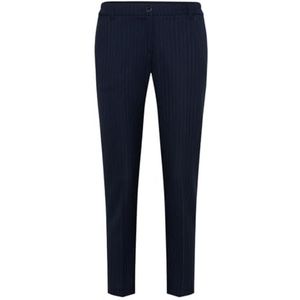 Style Maron S Style Maron Wool Touch broek in ontspannen silhouet, marineblauw, 27W x 34L
