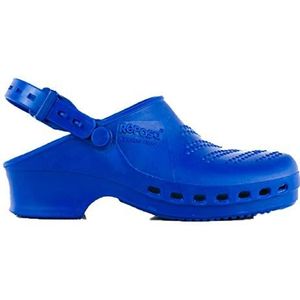 REPOSA Complete Sanitaire klompen, Sanitaire schoenen, Natuurlijk antistatisch SEBS-polymeer, Latexvrij, Gesloten bovenkant, Zijopeningen, Anatomische zool, SRB antislipzool, Autoclaveerbaar