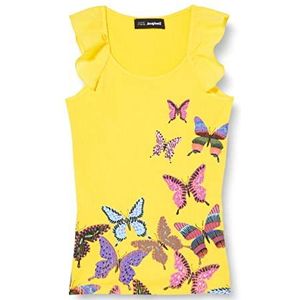 Desigual T-shirt voor meisjes Ts_Lawrence, geel, 13-14 Jaar