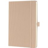 SIGEL CO651 Premium notitieboek, gelinieerd, A5, hardcover, beige - conceptum