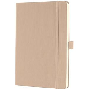 SIGEL CO651 Premium notitieboek, gelinieerd, A5, hardcover, beige - conceptum