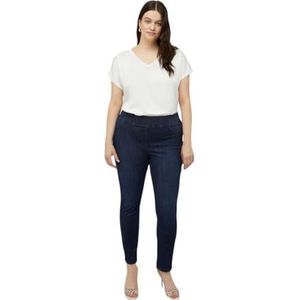 Fiorella Rubino: Jeggings blauw herfst winter 24, blauw, 44 Grote maten