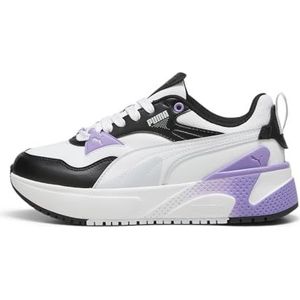 PUMA R78 Disrupt Sneaker voor dames, Puma Zwart Zilver Mist Lavendel Alert, 40 EU