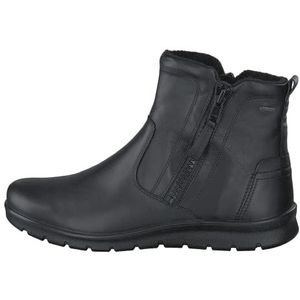 ECCO Dames Babett Boot korte schacht laarzen, Zwart Black11001, 37 EU