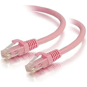 CABLESTOGO Cables to Go 83616 Catgeory 5E afgeschermde patchkabel (350MHz, 0,5m) roze
