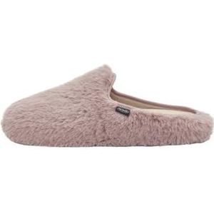 Scholl, Maddy Pantoffel van zacht imitatiebont, roze, Roze, 37 EU