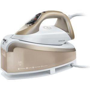 Sencor Stoomstrijkijzer met stoomketel, ultrasnel, anti-kalk- en anti-druppeltechnologie, vermogen 2400 W, inhoud van het waterreservoir van 1,5 l