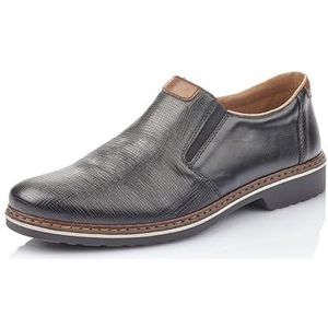 Rieker heren 16563 slippers, zwart, zwart, zwart, Mogano, 43 EU X-Breed