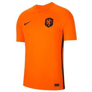 Nike Knvb MDri-Fit Stad shirt met mouwen, Total Orange/Zwart, S Heren