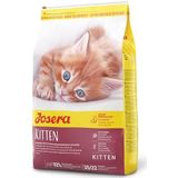 Josera Kitten (1 x 2 kg), Kattenvoer voor een optimale ontwikkeling, Super Premium droogvoering voor groeiende katten, per stuk verpakt