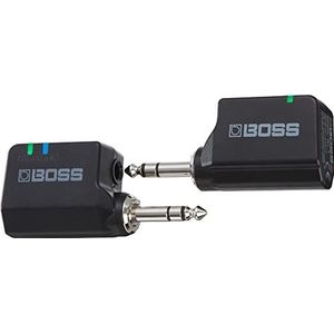 BOSS Wl - 20 compact draadloos instrumentensysteem, plug-and-play draadloze systemen voor gitaar, bas en andere elektronische instrumenten, ingebouwde kabeltoonsimulatie