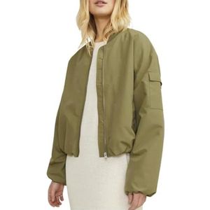 JACK & JONES Jxleila Bomber Jacket OTW Noos Bomberjack voor dames, groen, M