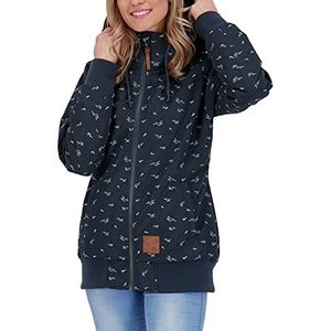 Alife and Kickin JohannaAK Anorak voor dames, marineblauw, L