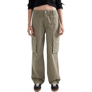 DeFacto Meisjesbroek, Kaki, 10-12 Jaren