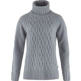 FJALLRAVEN Jersey merk Övik Kabel Knit Roller Neck W