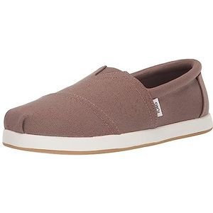 TOMS Heren Alp FWD Loafer Flat, Taupe grijs gerecycled katoenen canvas, 45 EU