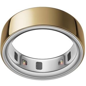 Oura Ring 4 – Gold – Maat 9 – Smartring | Controleer eerst je maat met de Oura Ring 4-maatset | Wearable die je slaap, hartslag en conditie bijhoudt – Batterij gaat tot wel 8 dagen mee
