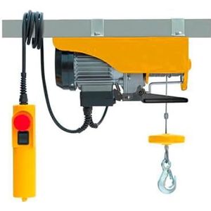 Avilia Flessenkabel voor binnen, 800 W, elektrisch, voor lasten van 250-500 kg, hoogte 12 m, met noodstopknop en thermische beveiliging