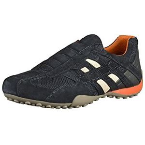 Geox heren U SNAKE L Sneakers, navy, 45 EU