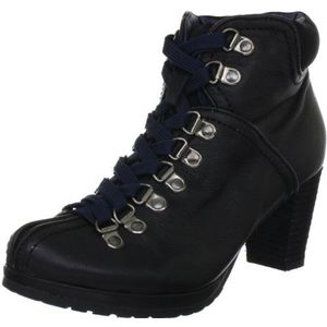 Andrea Conti 0614230 Dames klassieke halfhoge laarzen & enkellaarsjes, Zwart Zwart Zwart 002, 35 EU