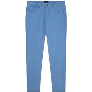 Hackett London Heren broek, Blauw (Steel Blue), 36W / 32L