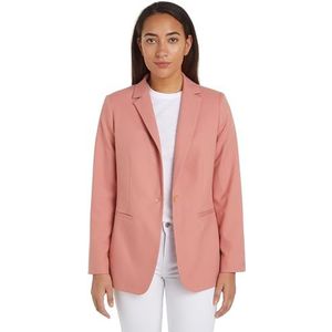 Tommy Hilfiger Dames MD CORE Regular SB Blazer Teaberry Blossom 34, Theeaberry Blossom, 60