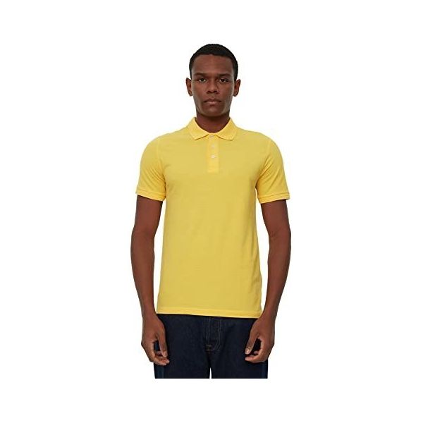 Heren Gele Okergele Poloshirts kopen Nieuwe collectie