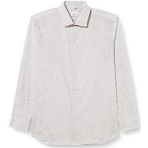 Seidensticker Men's Shaped Fit Overhemd met lange mouwen, turquoise, 46, turquoise, 46