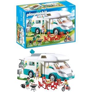 PLAYMOBIL Family Fun Mobilhome met familie - 70088