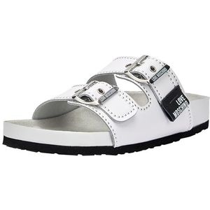 Pollini JA28253G0IIA0100, damessandalen, wit, 35 EU, Wit, 35 EU