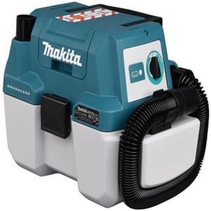 Makita, HEPA-filter, DVC750LZ, stofzuiger DVC 750 LZ 18 volt zonder accu en oplader, groen/zwart, 4,5 liter