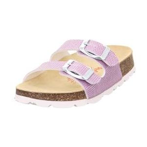 Superfit 1-800111 Pantoffels voor meisjes, niet van toepassing, Lila 8500, 24 EU