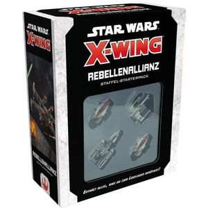 Atomic Mass Games Star Wars: X-Wing 2e editie – rebellenalliantie | seizoen starterpack | tabletop | 2 spelers | vanaf 14+ jaar | 30-45 minuten | Duits