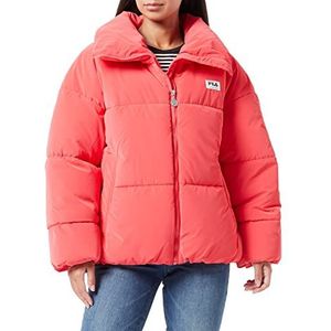 FILA Dames Trilj Puff Jacket Padded, Teaberry, L