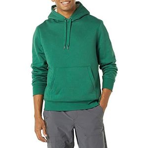 Amazon Essentials Heren Sherpa-gevoerde pullover hoodie sweatshirt, groen, medium