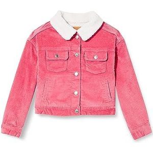 Levi's Lvg Baby Baggy Corduroy Trucke 4ej310 Denim Jas voor meisjes, Rapture Rose, 10 jaar