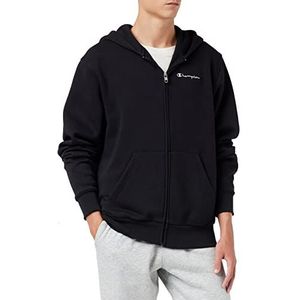 Champion Eco Future Full Zip sweatshirt met capuchon voor heren, zwart., M